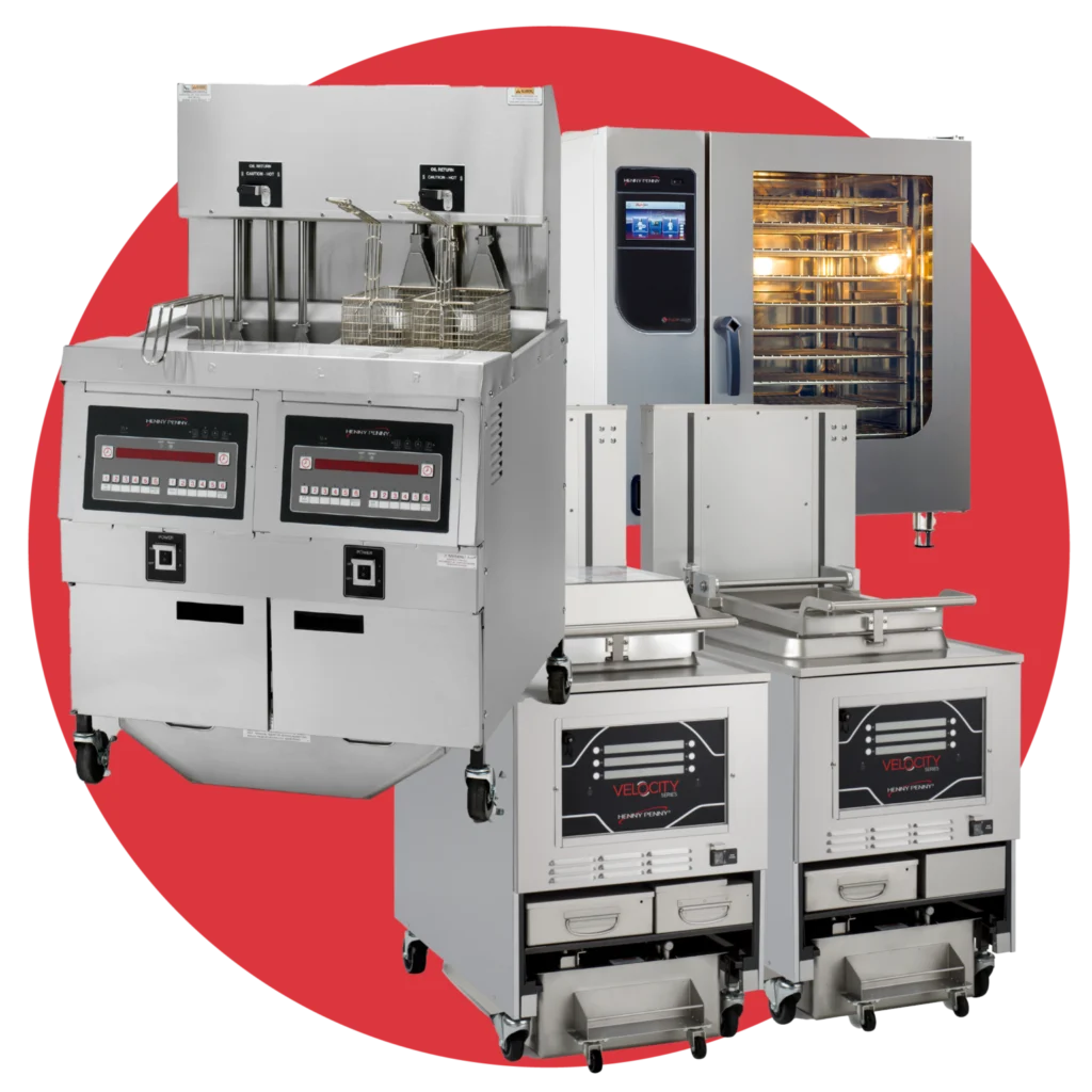 Henny Penny commercial fryer equipment